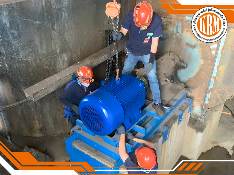 ทดสอบถ่วงสมดุลมอเตอร์ด้วยเครื่อง JP Balancer Machine