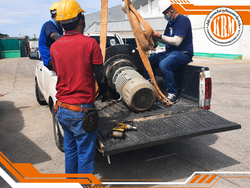 ซ่อมมอเตอร์ไฟฟ้ากันระเบิด Explosion Proof Motor repairing
